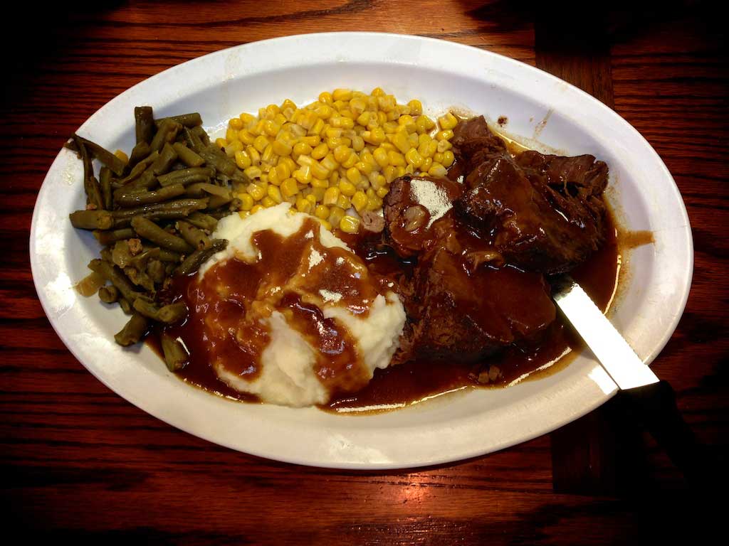 Youngblood's Texas Cookin Stockyards Cafe - Pot Roast